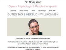 Tablet Screenshot of doriswolf.de